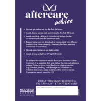 New Aftercare Cards - LVL 15's