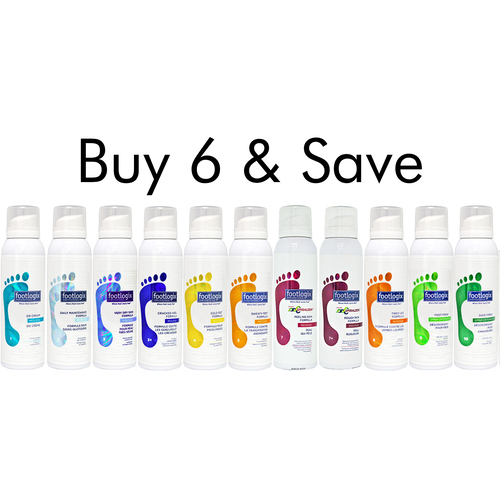 Buy 6 and save - Footlogix Mousses