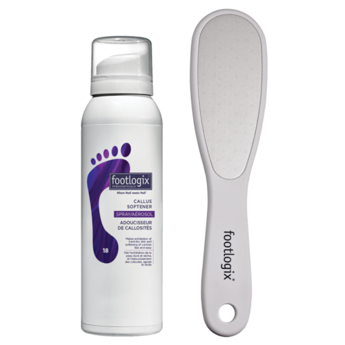 Footlogix Callus Softener & Retail File Combo
