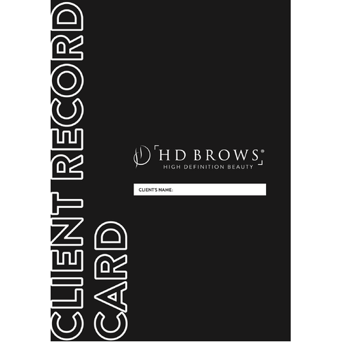 Client Record Cards (30 per pack) 