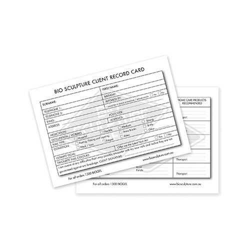 Client Record Card Refills