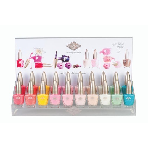 Nail Polish Stand Holds 20 Polish
