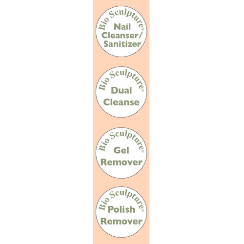 Bio Pump Dispenser Stickers